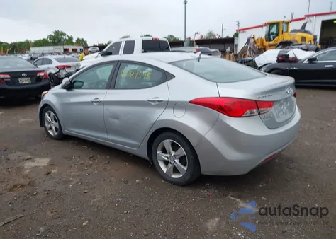 2013 Hyundai Elantra Gls z USA, uszkodzony, nr VIN 5NPDH4AE2DH321624
